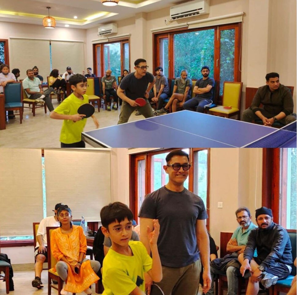 लद्दाखी पोशाक में आए थे नजर Aamir Khan Photos with Wife Kiran Rao