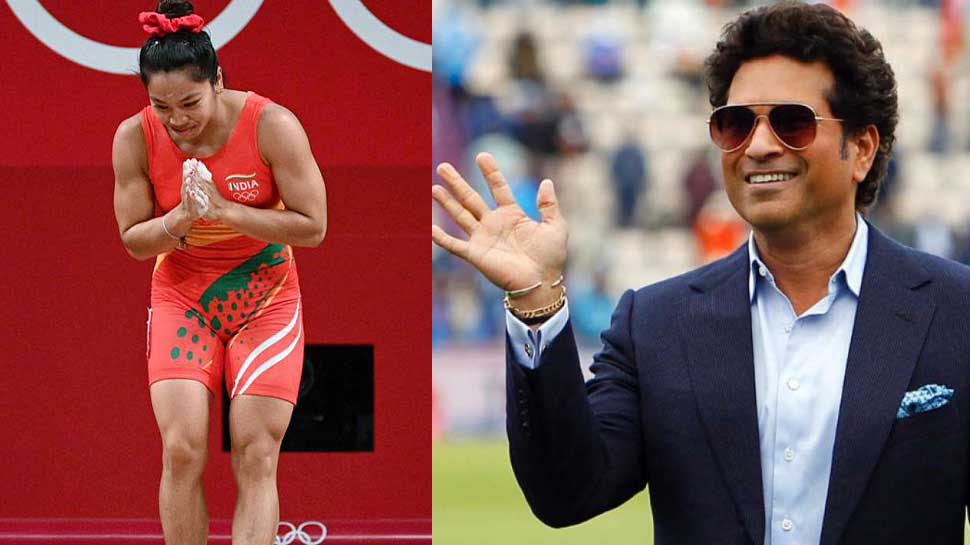 Tokyo Olympics: Sachin Tendulkar समेत क्रिकेट के इन दिग्गजों नें किया Mirabai Chanu को सलाम