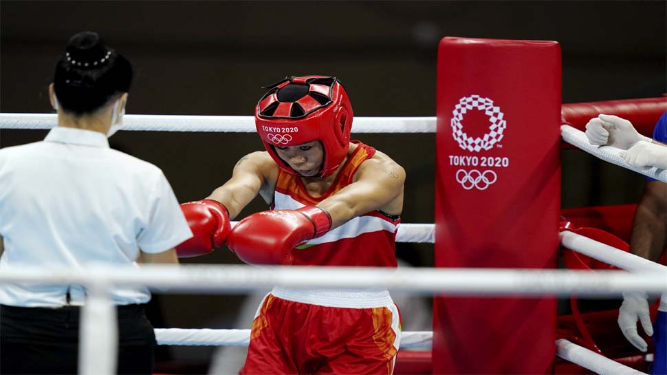 Tokyo Olympics 2020: भारत की महिला बॉक्सर मैरीकॉम ने डोमेनिका की गार्सिया को हराकर मेडल की उम्मीद जगाई