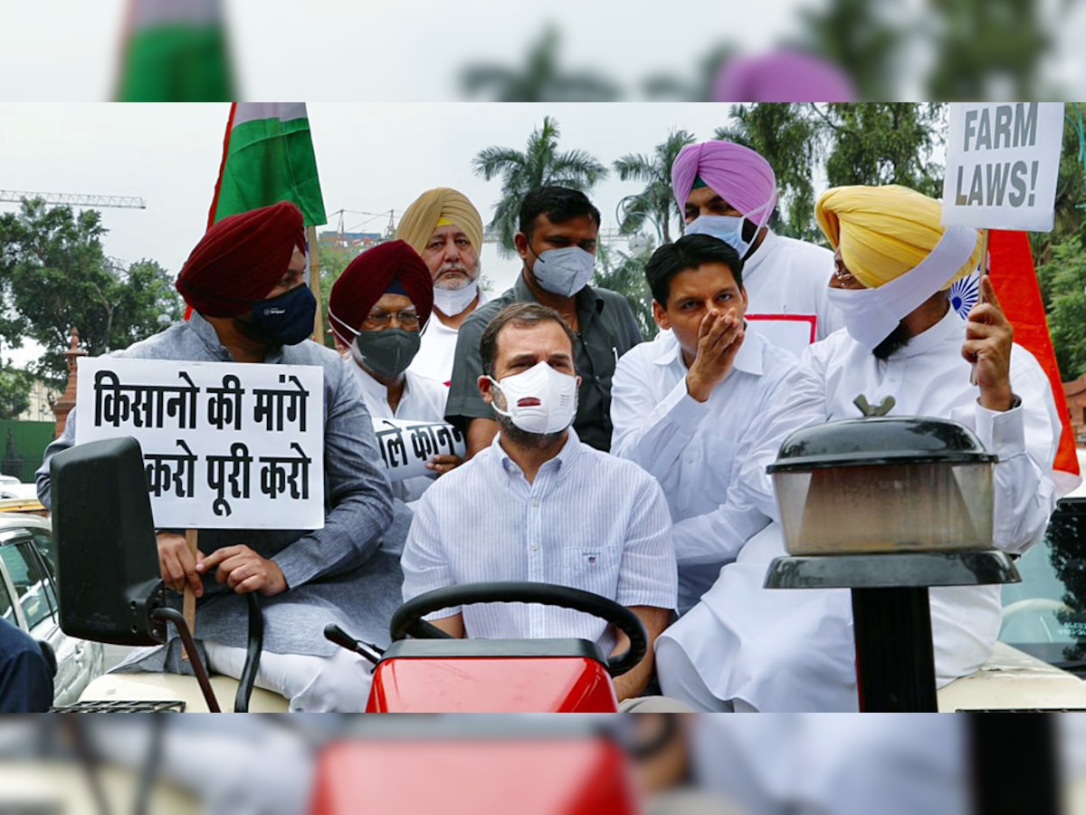 Delhi: कंटेनर में छिपाकर संसद के पास लाया गया था Tractor! फिर मोडिफाई करा कर Rahul Gandhi ने निकाला मार्च