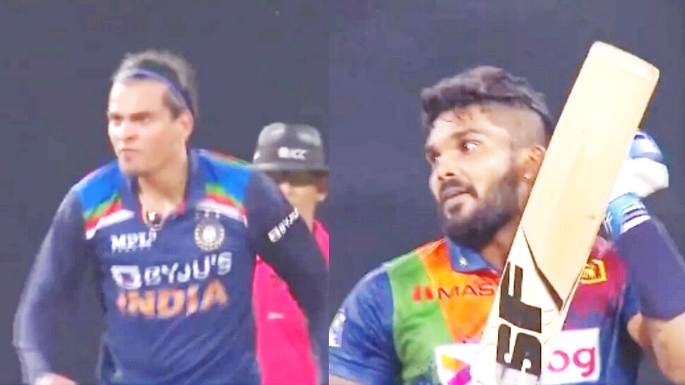VIDEO: राहुल चाहर ने विकेट लेने के बाद गुस्से में की ये हरकत, श्रीलंकाई बल्लेबाज ने दिया मुंहतोड़ जवाब