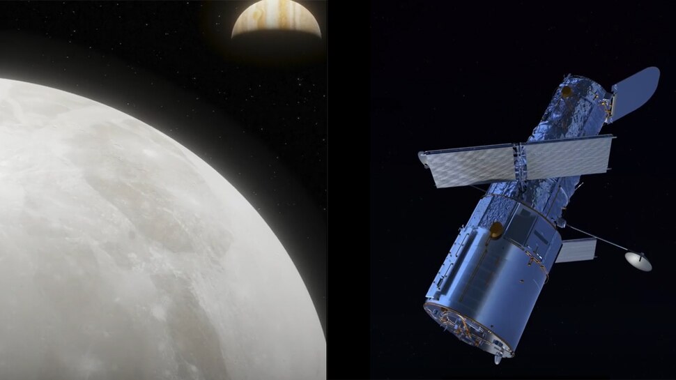 Astronomers के हाथ लगी बड़ी कामयाबी, Jupiter के चंद्रमा Ganymede पर मिले पानी से बनी भाप के सबूत Astronomers के हाथ लगी बड़ी कामयाबी, Jupiter के चंद्रमा Ganymede पर मिले पानी से बनी भाप के सबूत