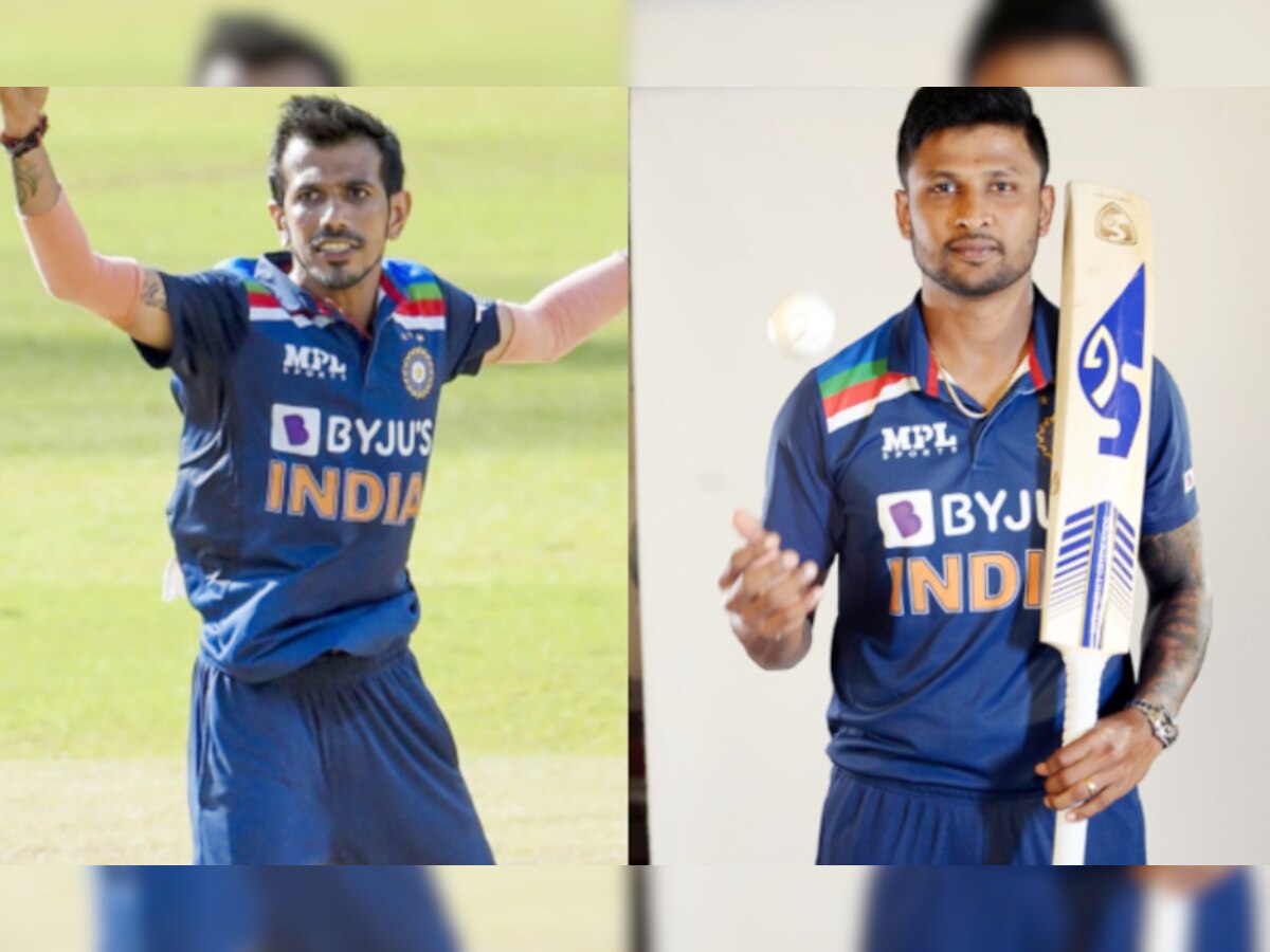 Yuzvendra Chahal and Krishnappa Gowtham