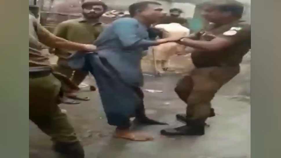 बीच-बचाव करने वाली महिला को किया गिरफ्तार Police Arrested Woman After The Incident in lahore