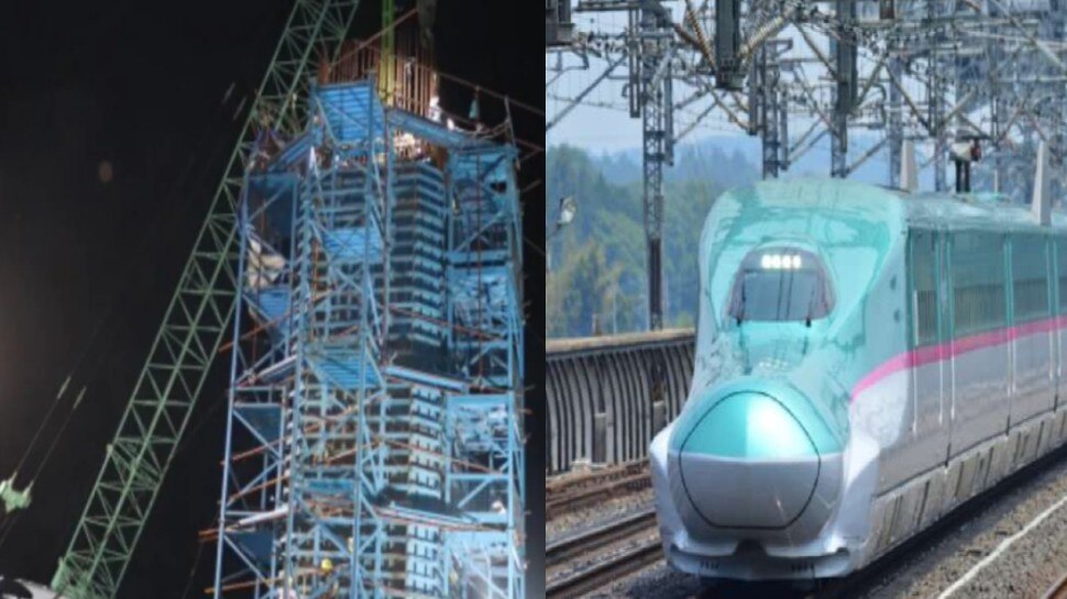 Bullet Train प्रोजेक्ट ने पकड़ी रफ्तार, तैयार हो रहे हैं 4-मंजिला इमारत जितने ऊंचे खंभे, जानिए कबतक चलेगी ट्रेन