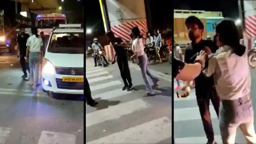 VIDEO: लखनऊ में CCTV फुटेज ने खोली तमाचे वाली लड़की की पोल, कैब ड्राइवर निकला बेकसूर