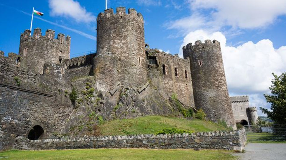 haunted Conwy Castle in Britain 