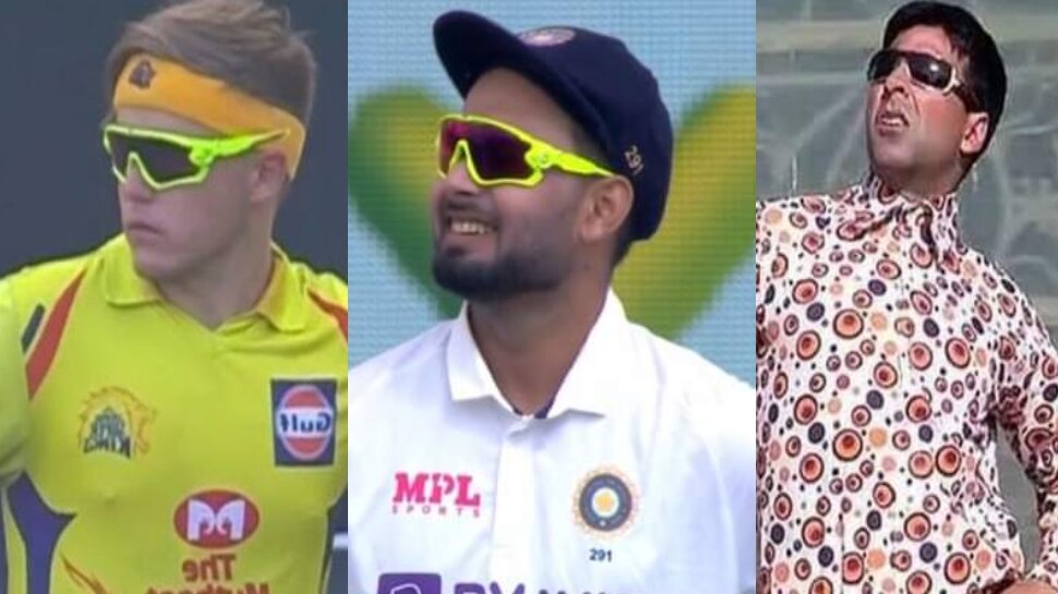 IND VS ENG: Rishabh ने कॉपी की Sam Curran की स्टाइल, पंत का चश्मा देख ट्विटर पर आई मीम्स की बाढ़