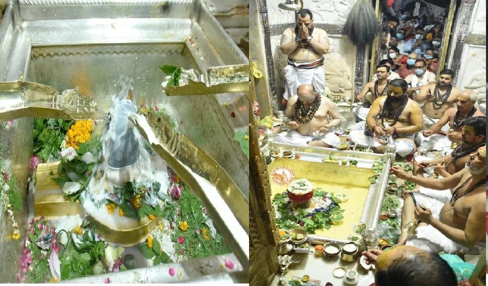Sawan Shivratri 2021: सावन शिवरात्रि आज, वाराणसी में भोले बाबा के दर्शन के लिए लगा भक्तों का तांता