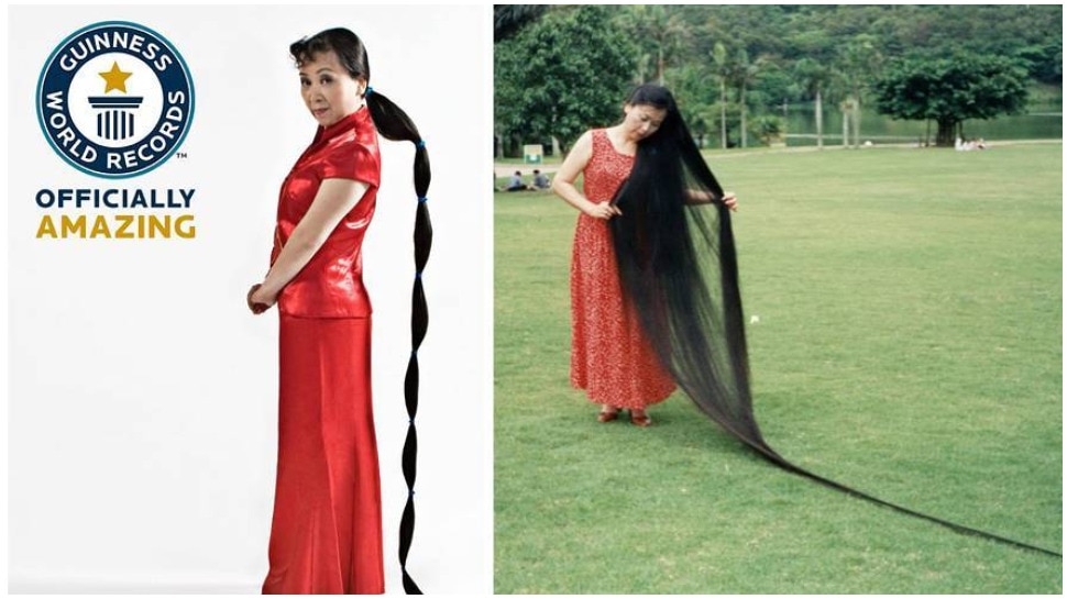 Xie Qiuping Famous For World's Longest Hair
