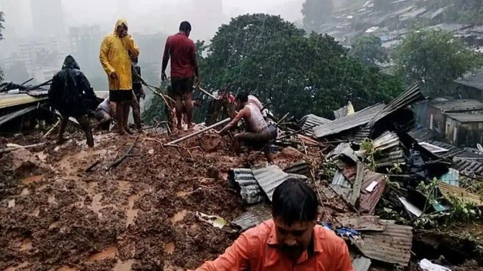 Maharashtra में थम नहीं रहा आपदाओं का दौर, Landslide के कारण जमींदोज हुए 6 घर
