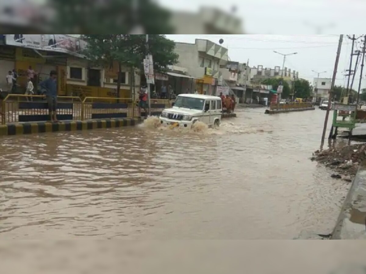 साहिबगंज में बाढ़ जैसे हालात. (प्रतीकात्मक तस्वीर)