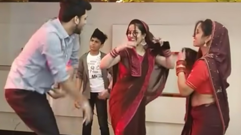 Devar Bhabhi Dance Video Viral On Youtube Four Lakh Views देवर भाभी की जोड़ी ने हरियाणवी