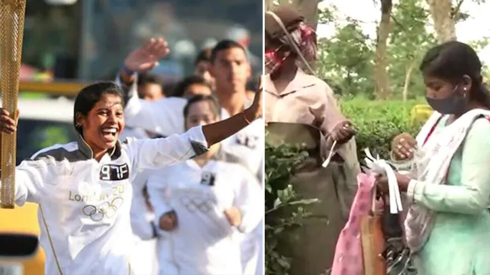 FACT CHECK: Pinky Karmakar is not athelete, london olympics 2012 daily wager Assam tea garden | ओलंपिक में मशाल लेकर दौड़ी ये लड़की, अब दिहाड़ी काम करने को मजबूर! - Vimarsana News