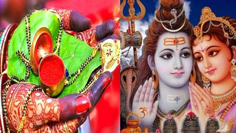 hariyali teej 2021 pujan shubh muhurat mangala gauri vrat worship of hariyali teej saubhagya suhag vrat 11 august hariyali teej pcup | Hariyali Teej 2021: हरियाली तीज आज, अखंड सौभाग्य के लिए