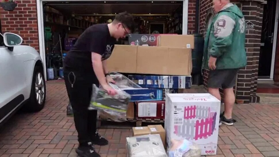 Woman bought Very and Argos returns pallet, bagged goodies and than