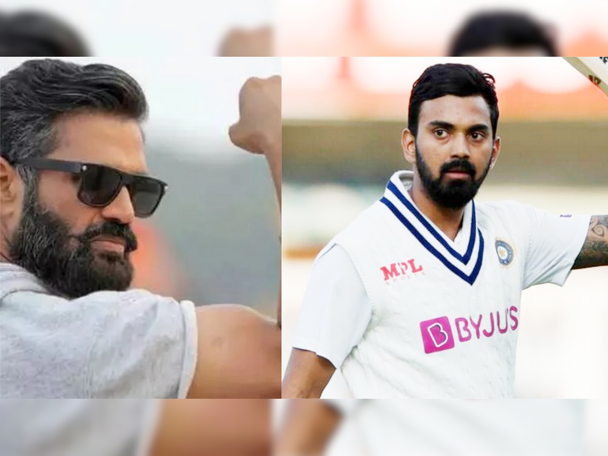 Suniel Shetty and KL Rahul