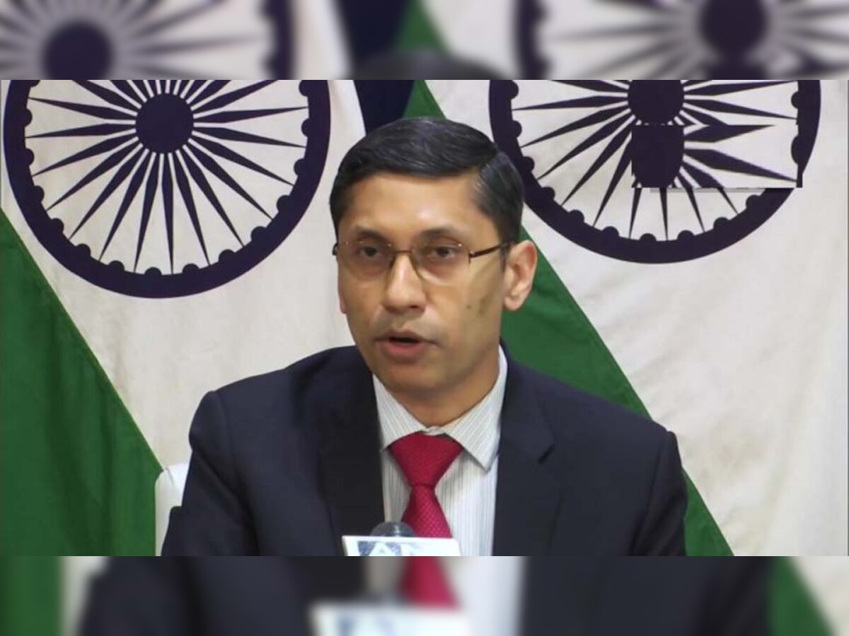 MEA Spokesperson, Arindam Bagchi (Photo Credit: ANI)