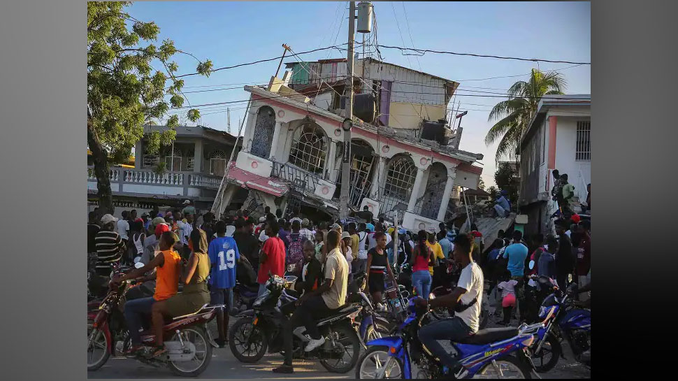 Earthquake in Haiti: आपदा में डोली धरती, 300 से ज्यादा की मौत और 2000 घायल