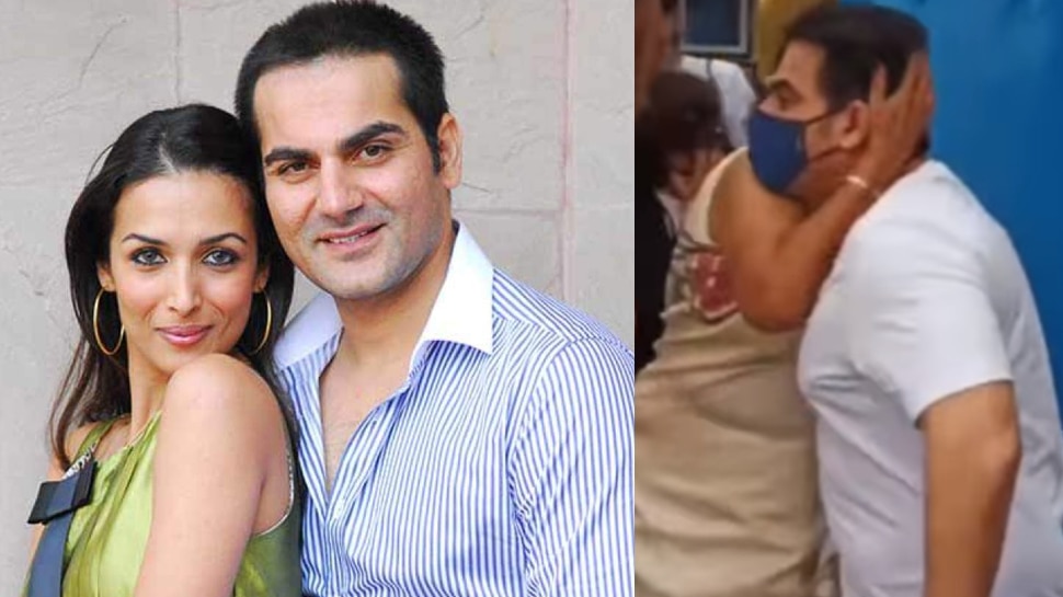 तलाक के बाद फिर साथ दिखे Arbaaz Khan और Malaika Arora, एक्ट्रेस की मां ने एक्स दामाद को किया KISS