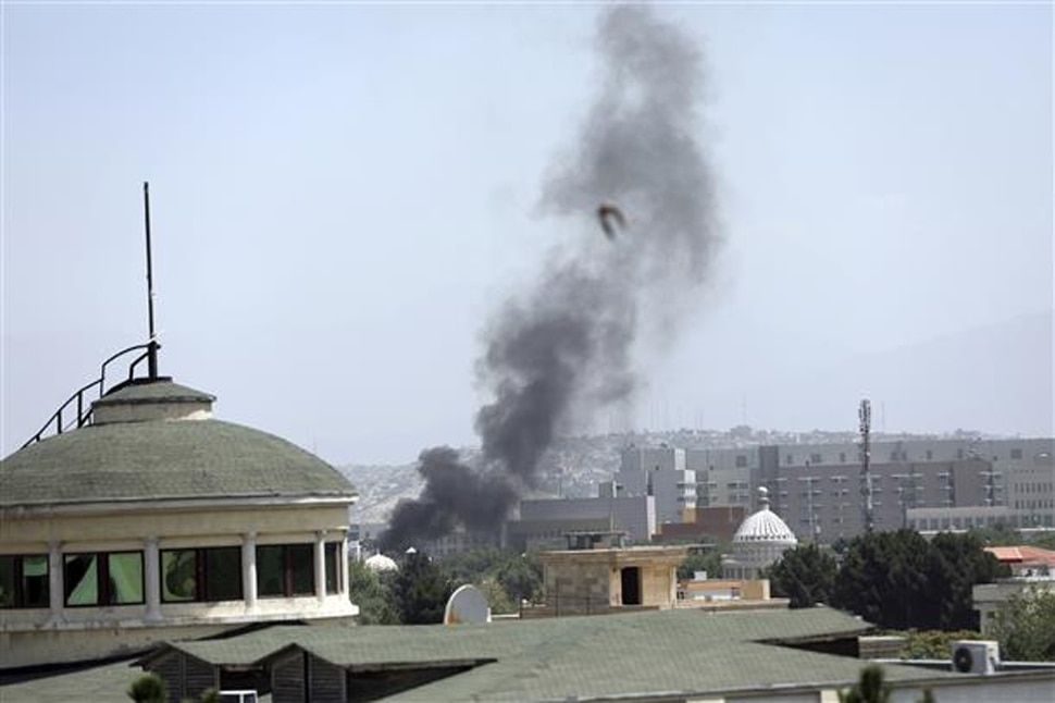 Explosion near US embassy