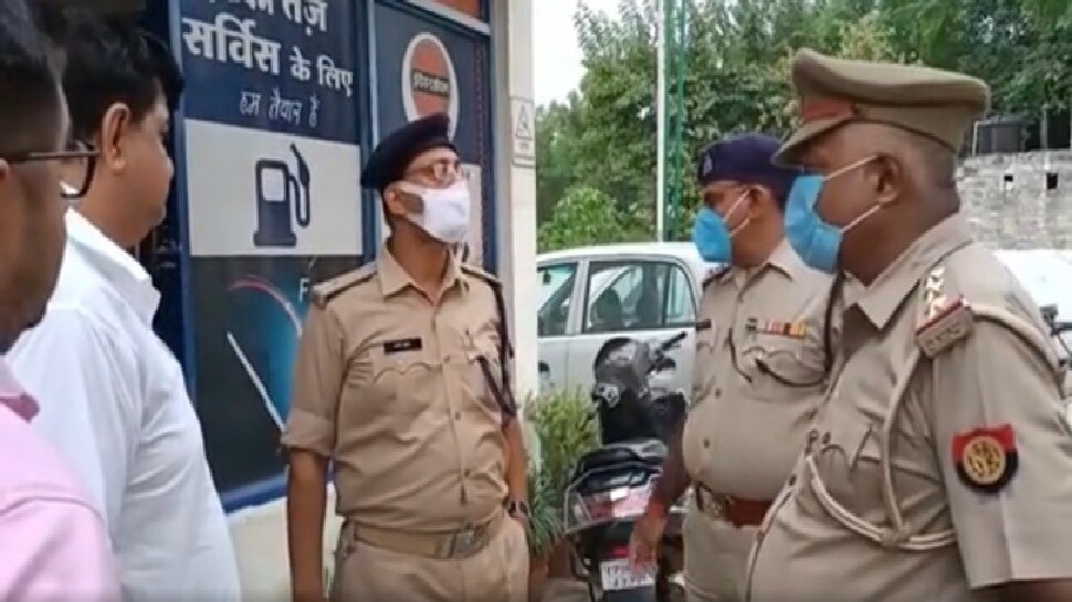 बिजनौर: बाइक में पेट्रोल डालने में की देरी, तो युवक ने पंपकर्मी के ऊपर चला दी गोली