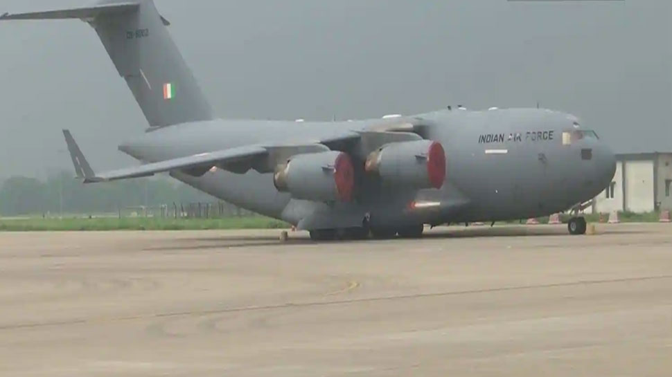 Afghanistan से 168 यात्री किए गए एयरलिफ्ट, Hindon Airbase पहुंचा C-17 ग्लोबमास्टर