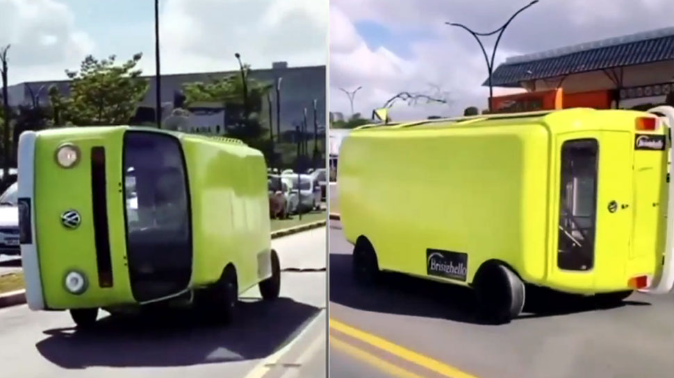 Viral Video: सीधी नहीं उल्टी चलती है ये गाड़ी, अजीबोगरीब डिजाइन देख चकरा जाएगा सिर