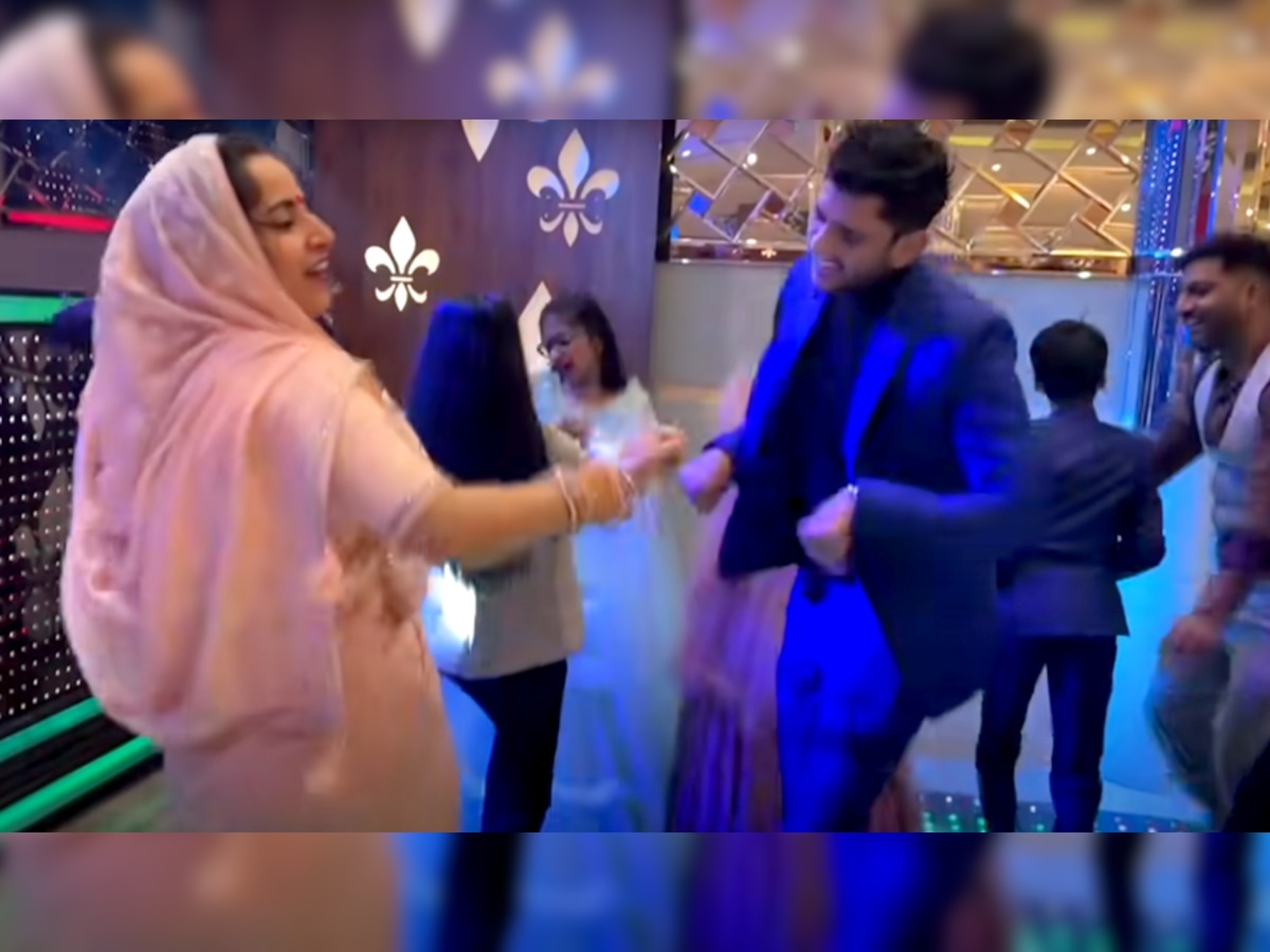 Devar Bhabhi ने फिर डांस फ्लोर पर मचाया धमाल, पंजाबी गाने पर खूब लगाए ठुमके- देखें Wedding Video