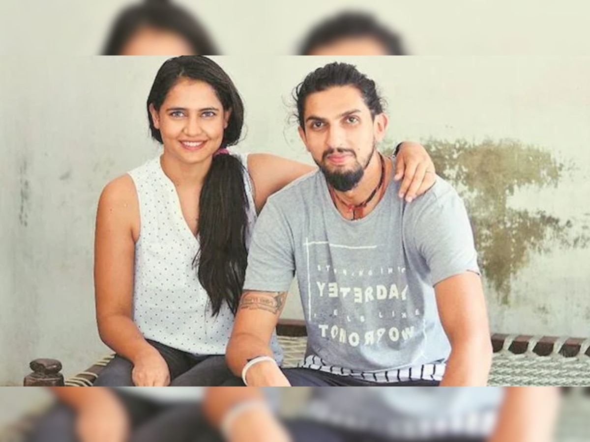 Ishant Sharma and His Wife 