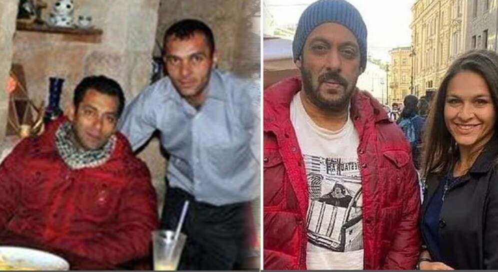 Salman Khan ने एक-दो नहीं, चार फिल्मों में पहनी ये लाल जैकेट; Photos Viral