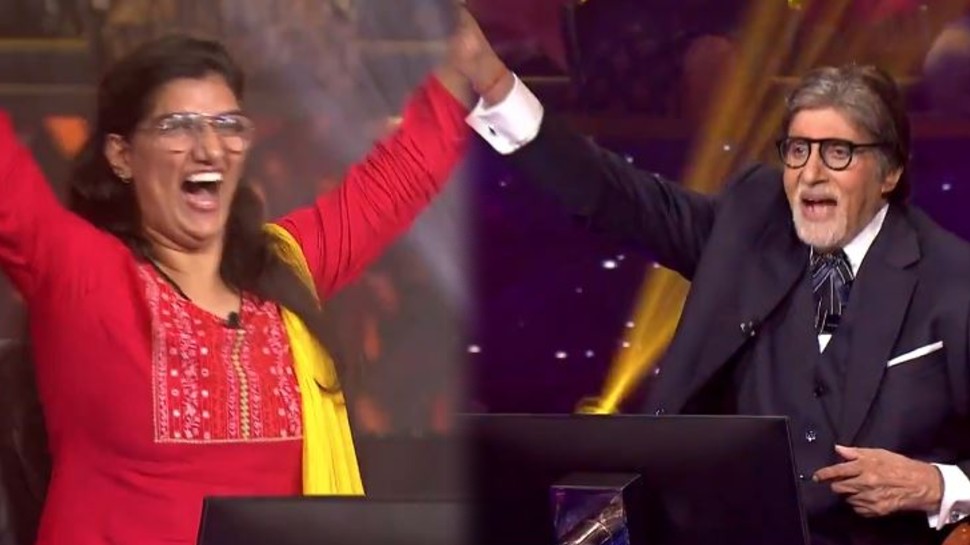 KBC 13: Kaun Banega Crorepati 13 Blind Contestant Himani Bundela Becomes First Crorepati | KBC 13 के शुरुआती हफ्ते में ही Himani Bundela बनी पहली करोड़पति, दिया 7 करोड़ के सवाल का