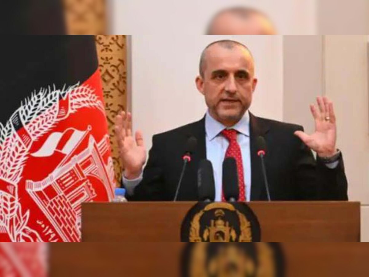 Afghan Acting President Amrullah Saleh, File Photo