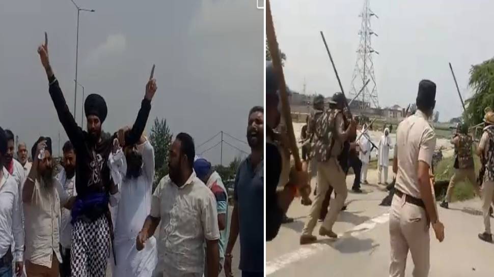 हरियाणा: विरोध प्रदर्शन कर रहे किसानों पर पुलिस का लाठीचार्ज, करीब 10 ज़ख्मी