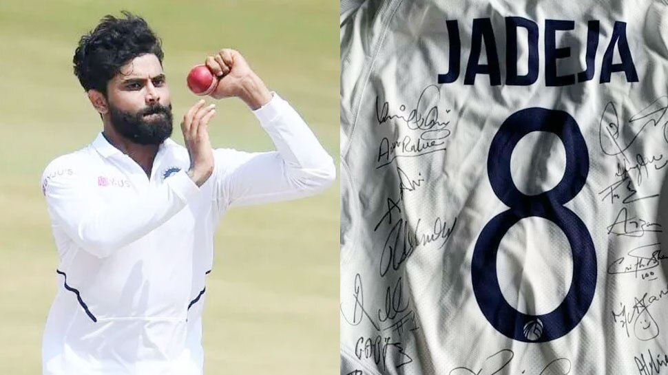 Ravindra Jadeja ने Team India के सबसे बड़े 'दुश्मन' को भेजी अपनी Test Jersey, वजह है बेहद खास