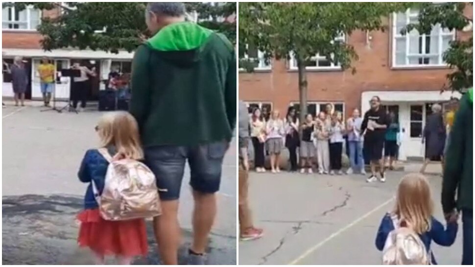 Viral Video: स्कूल में बच्चों का हुआ शानदार स्वागत, हमेशा याद रहेगा अपना पहला दिन