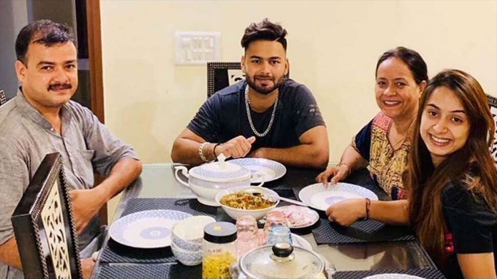 Rishabh Pant dining room