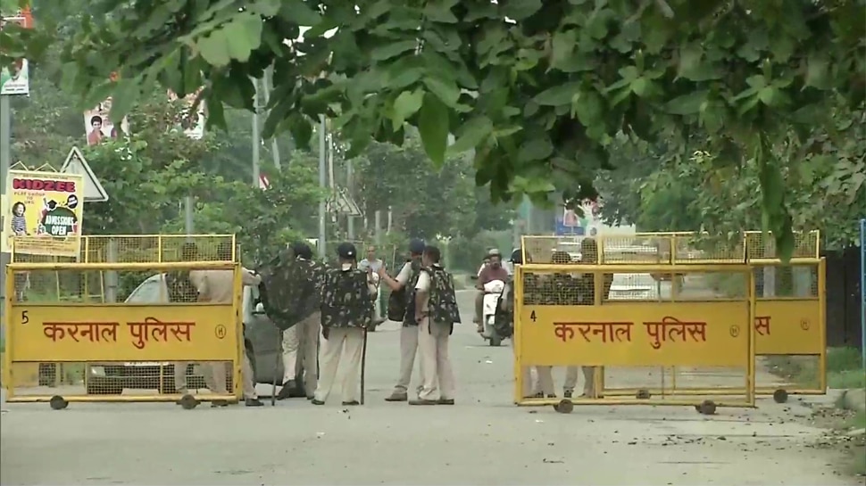 किसानों की महापंचायत से पहले छावनी में बदला करनाल, इन 5 जिलों में इंटरनेट सर्विस सस्पेंड