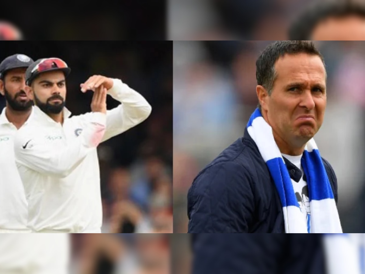 Virat Kohli and Michael Vaughan