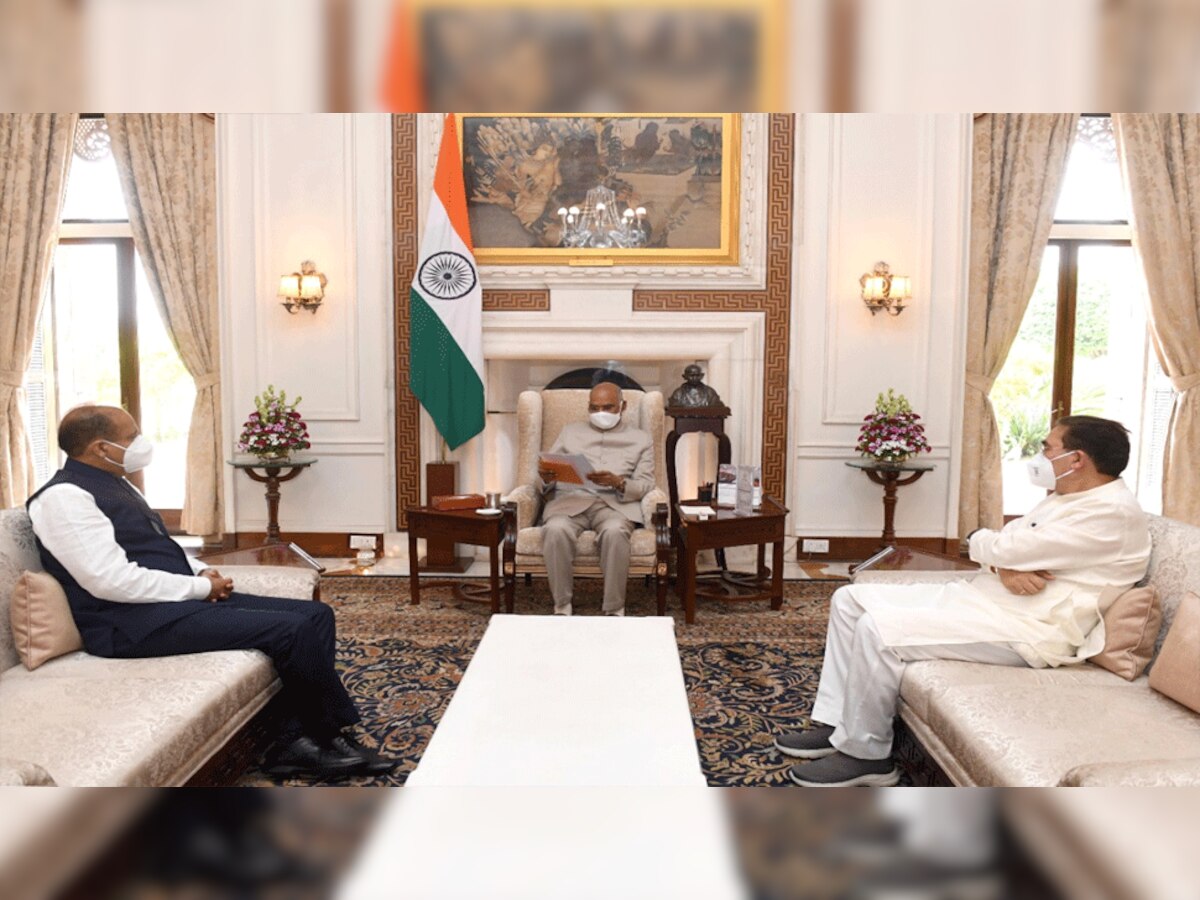 CM जयराम ठाकुर ने राष्ट्रपति को विशेष सत्र के लिए हिमाचल आने का दिया निमंत्रण 
