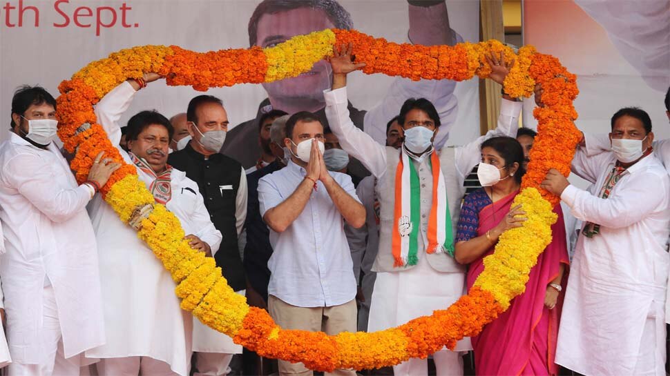 राहुल ने कश्मीरी पंडितों से जोड़ा अपना नाता; कहा- मिली-जुली संस्कृति को नष्ट करने की हो रही है साजिश