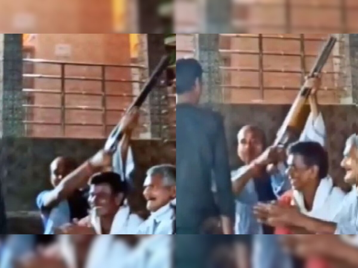 चुनाव से पहले बार-बालाओं के साथ डांस और फायरिंग का Video Viral.