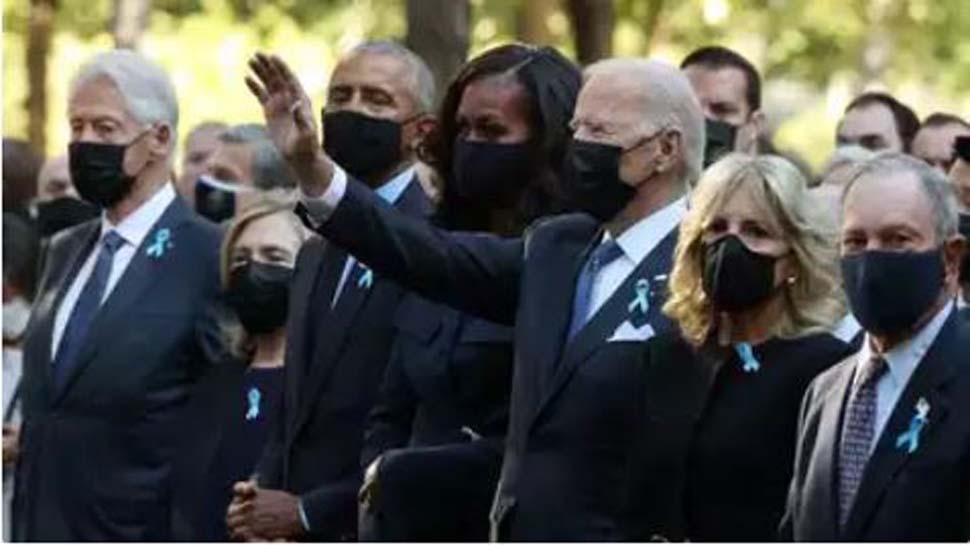 बाइडन, ओबामा और क्लिंटन न्यूयॉर्क में 9/11 की बरसी पर शामिल हुए, किया एकजुटता का प्रदर्शन