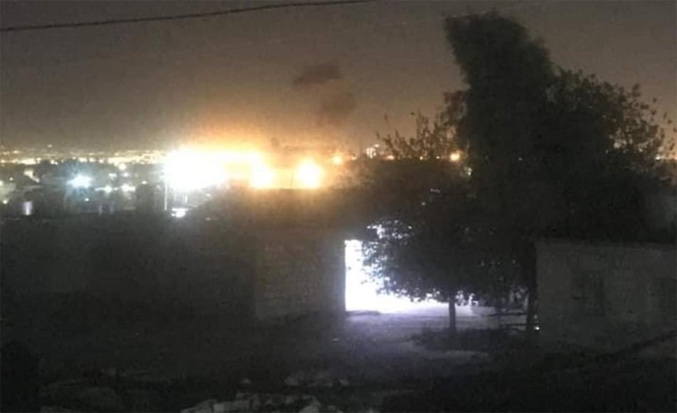 अमेरिकी फौज की मौजूदगी में इराकी हवाईअड्डे पर ड्रोन हमला, कोई हताहत नहीं