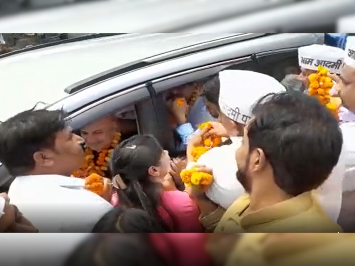 रामलला से आशीर्वाद लेने अयोध्या पहुंचे दिल्ली के डिप्टी CM मनीष सिसोदिया और संजय सिंह, कल तिरंगा यात्रा 