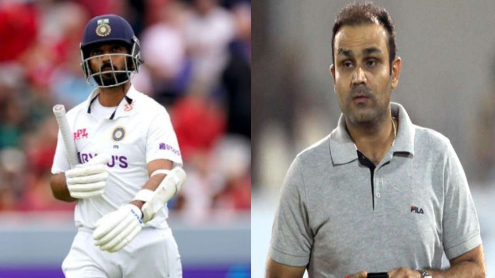 Ajinkya Rahane को लेकर Virender Sehwag का सनसनीखेज बयान! टीम से बाहर करने की दे दी सलाह