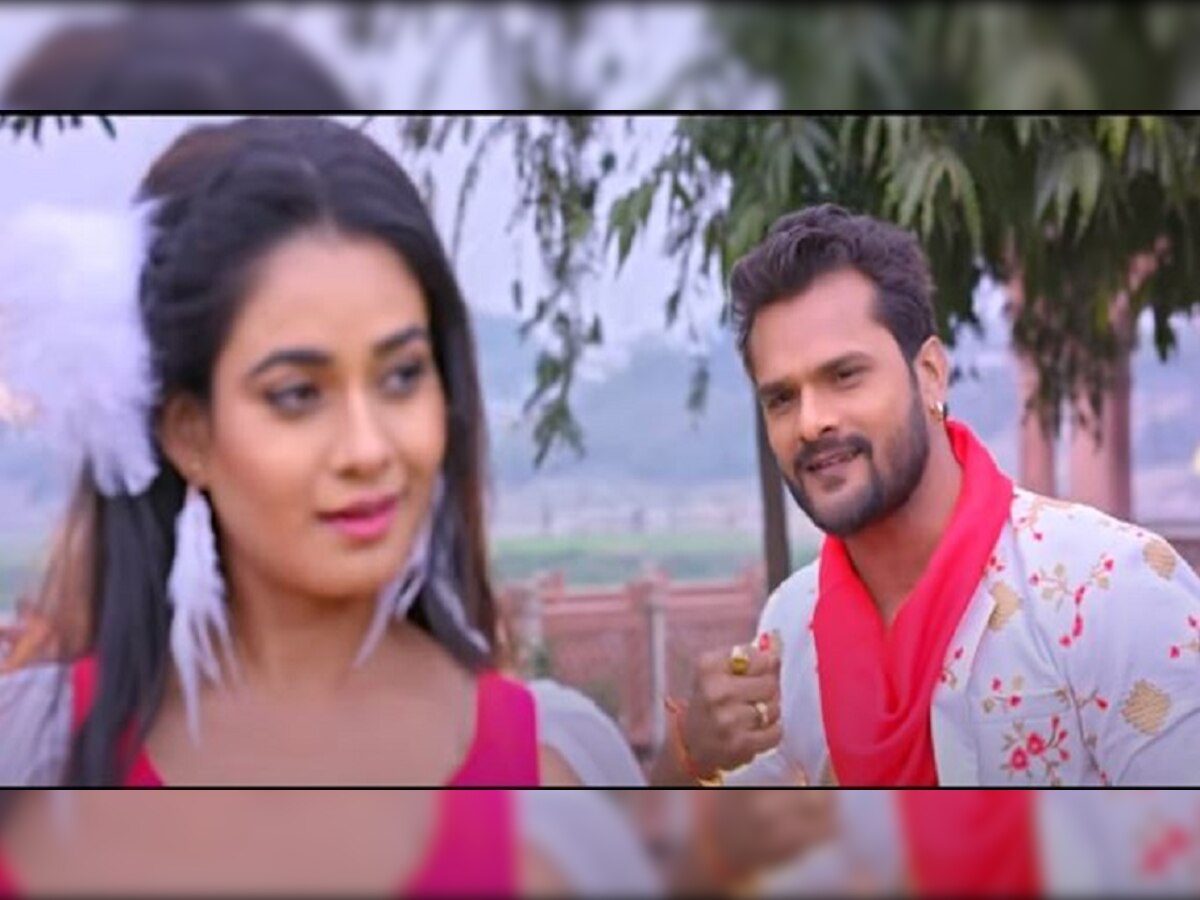 Khesari​ Lal Yadav और Ritu Singh का गाना 'सांचा तोड़ दिहले' मचा रहा बवाल