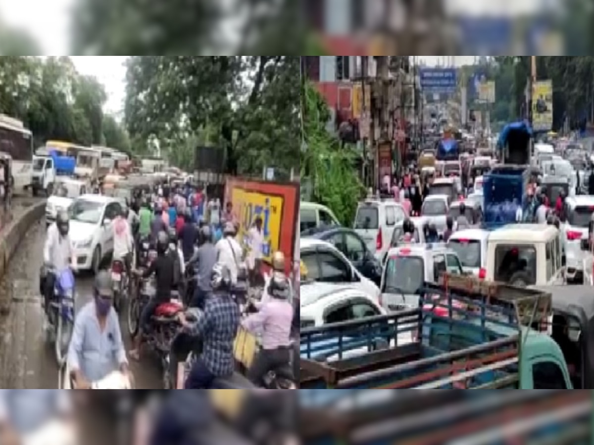 जमशेदपुर में ट्रैफिक जाम का झंझट.