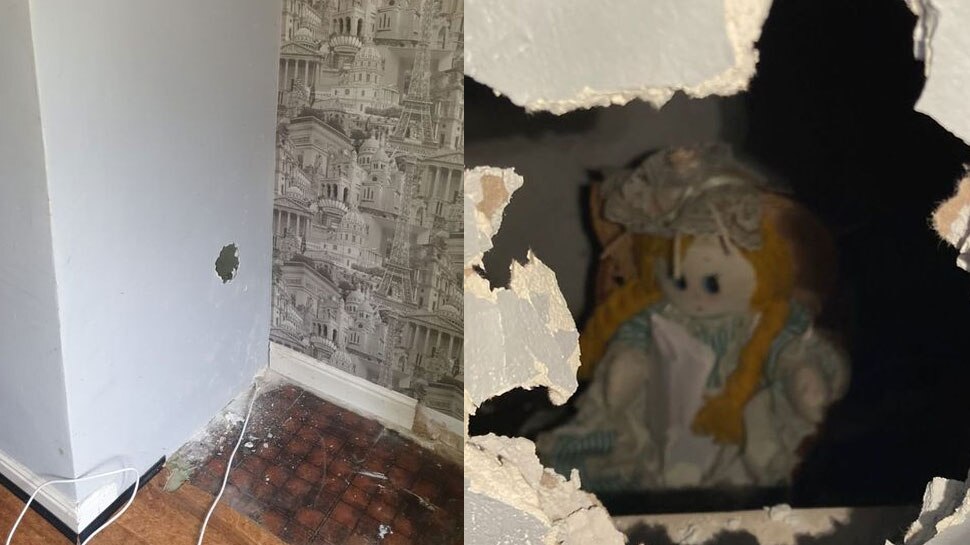 घर के अंदर दीवार में छिपी मिली भूतनी, देखते ही भाग खड़ी हुई महिला