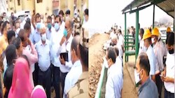 धनबाद:अग्नि प्रभावित क्षेत्र के विस्थापितों के पुनर्वास को लेकर केंद्रीय टीम का दौरा